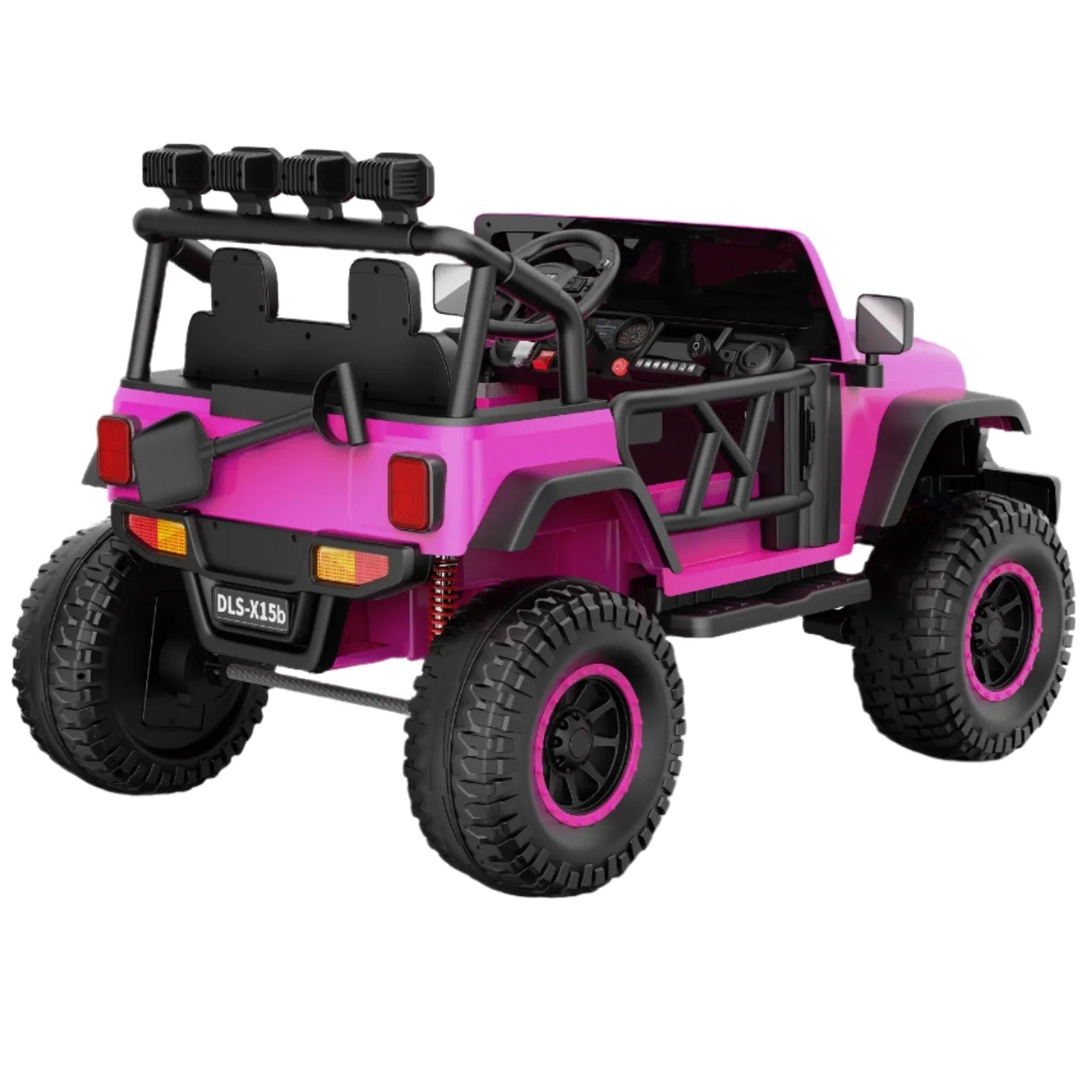 Electric Ride On Jeep 4X4 24V M4 Pink LB - 2550EL - Colorland Toys