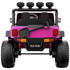 Electric Ride On Jeep 4X4 24V M4 Pink LB - 2550EL - Colorland Toys