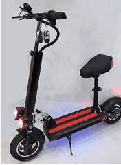 Electric Scooter with Seat 48V Black BD700 - Colorland Toys