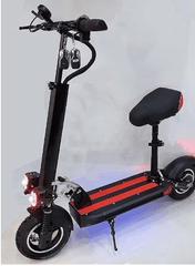 Electric Scooter with Seat 48V Black BD700 - Colorland Toys