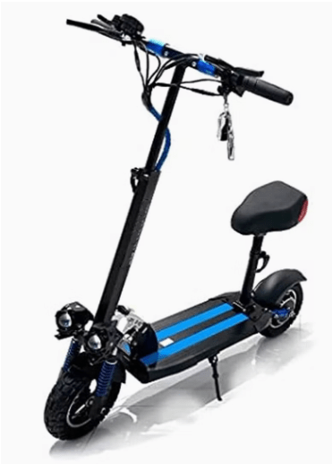 Electric Scooter with Seat 48V Blue BD700 - Colorland Toys