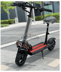 Electric Scooter with Seat 48V Red BD700 - Colorland Toys