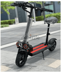 Electric Scooter with Seat 48V Red BD700 - Colorland Toys