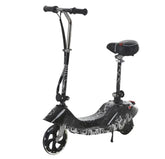 Electric Scooter with Seat Black BD007 - Colorland Toys