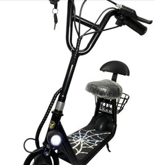 Electric Scooter With Seat Black ES265 - Colorland Toys