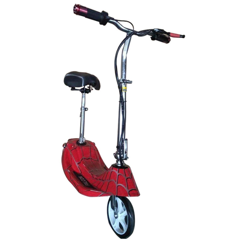 Electric Scooter with Seat Red BD007 - Colorland Toys