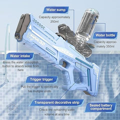Electric Water Gun Continuous Shooting 9002B - Colorland Toys