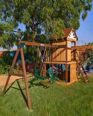 Dynamic Sports Arabian Ibex Wooden Swing Set DS-156S