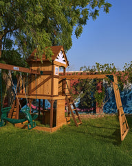 Dynamic Sports Arabian Ibex Wooden Swing Set DS-156S