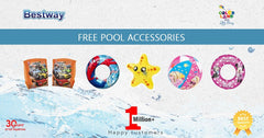 Bestway Above Ground Frame Pool Rectangular 5.49mx2.74mx1.22m 56466 - Colorland Toys