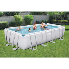 Bestway Above Ground Frame Pool Rectangular 5.49mx2.74mx1.22m 56466 - Colorland Toys
