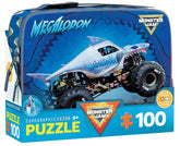 Eurographics Puzzle 100 - Pcs In Lunch Bag - Monster Jam Megalodon 9100 - 5939 - Colorland Toys