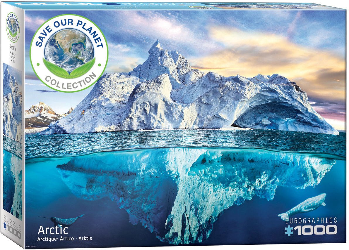 Eurographics Puzzle 1000 - Pcs Arctic 6000 - 5539 - Colorland Toys