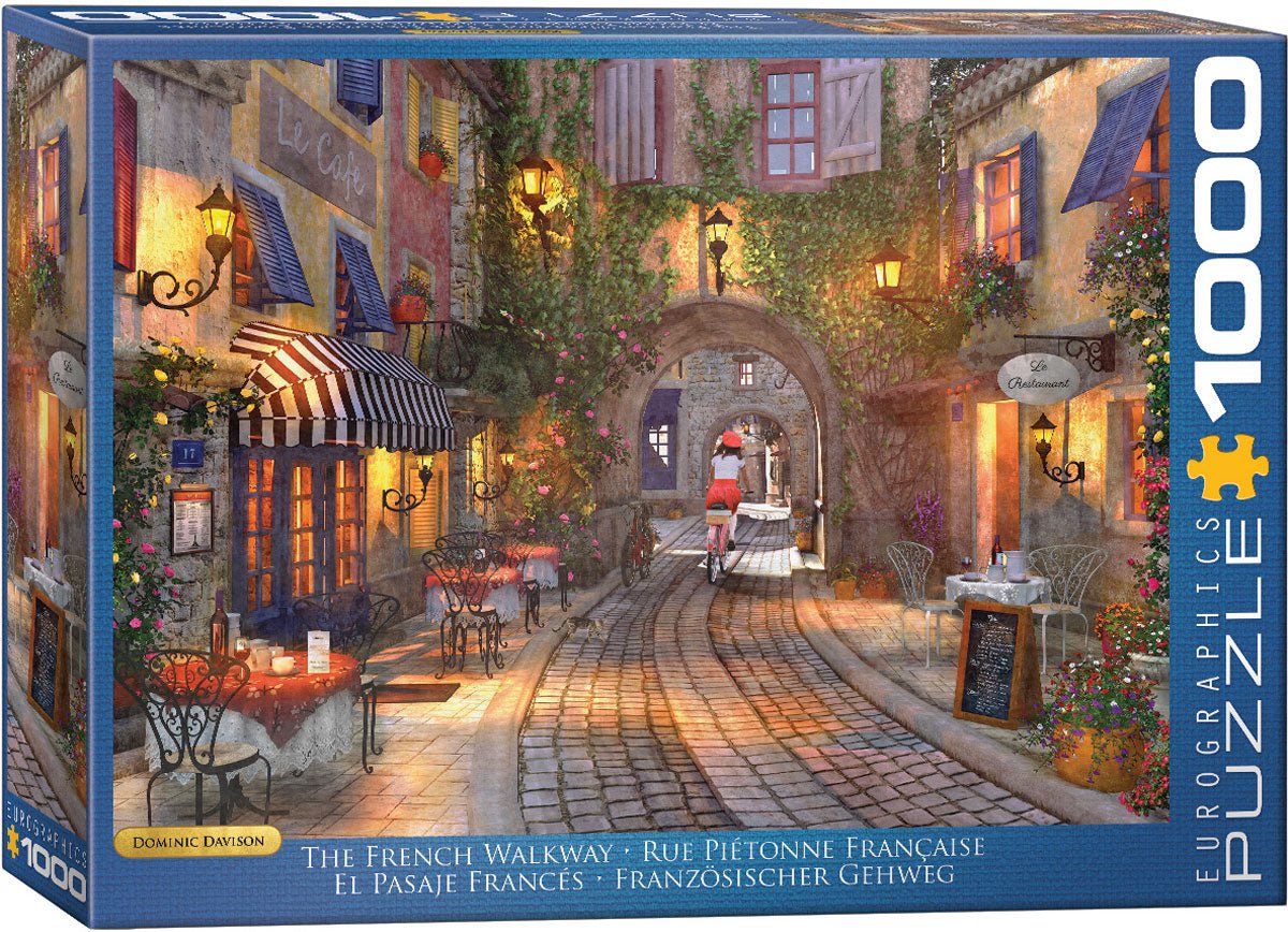 Eurographics Puzzle 1000 - Pcs French Walkway 6000 - 0961 - Colorland Toys