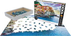Eurographics Puzzle 1000 - Pcs Manarola Cinque Terre Italy Mediterranean Oasis 6000 - 0786 - Colorland Toys