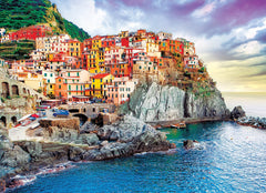 Eurographics Puzzle 1000 - Pcs Manarola Cinque Terre Italy Mediterranean Oasis 6000 - 0786 - Colorland Toys