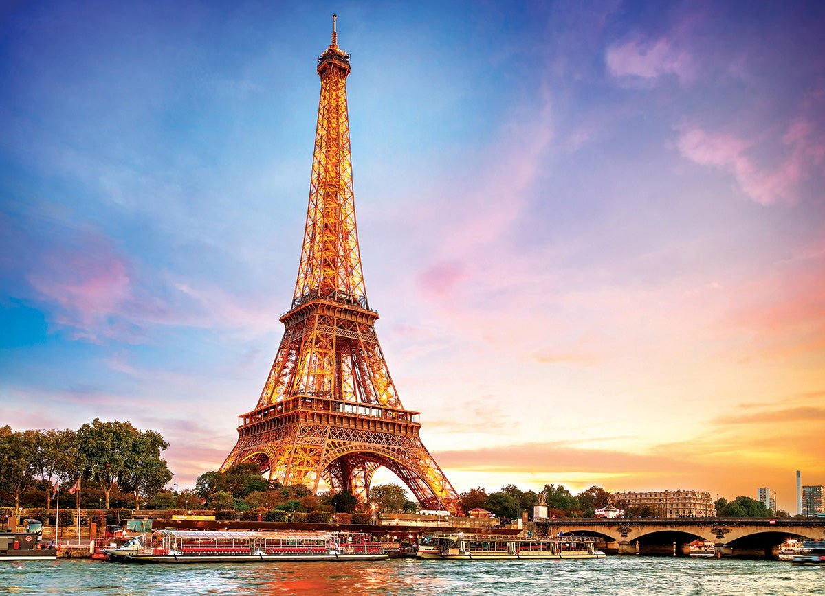 Eurographics Puzzle 1000 - Pcs Paris La Tour Eiffel 6000 - 0765 - Colorland Toys