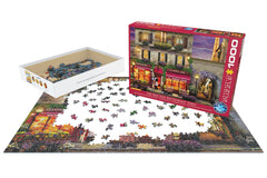 Eurographics Puzzle 1000 - Pcs The Red Hat Restaurant Paris 6000 - 0963 - Colorland Toys