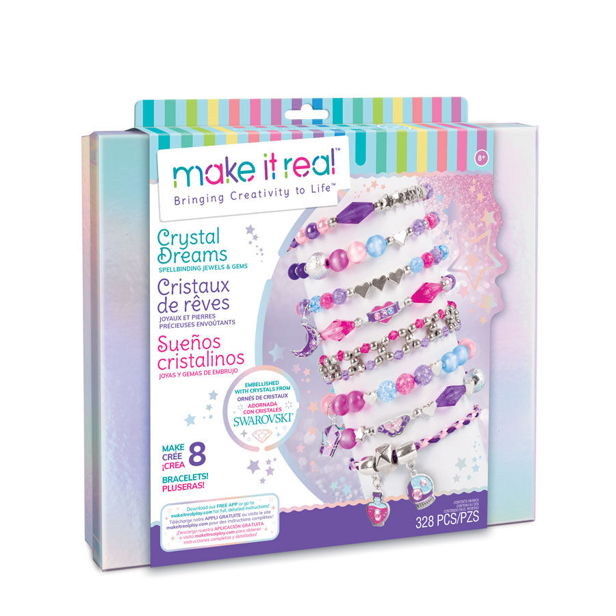 Make it Real Crystal Dreams Magical Jewelry with Swarovski Crystals 1723 - Colorland Toys