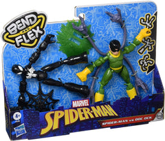 Marvel Spider-Man Bend and Flex Black Suit Spider-Man Vs. Doc Ock F0239 - Colorland Toys