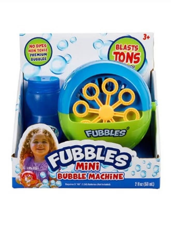 Fubbles Mini Bubble Machine 30449N - Colorland Toys