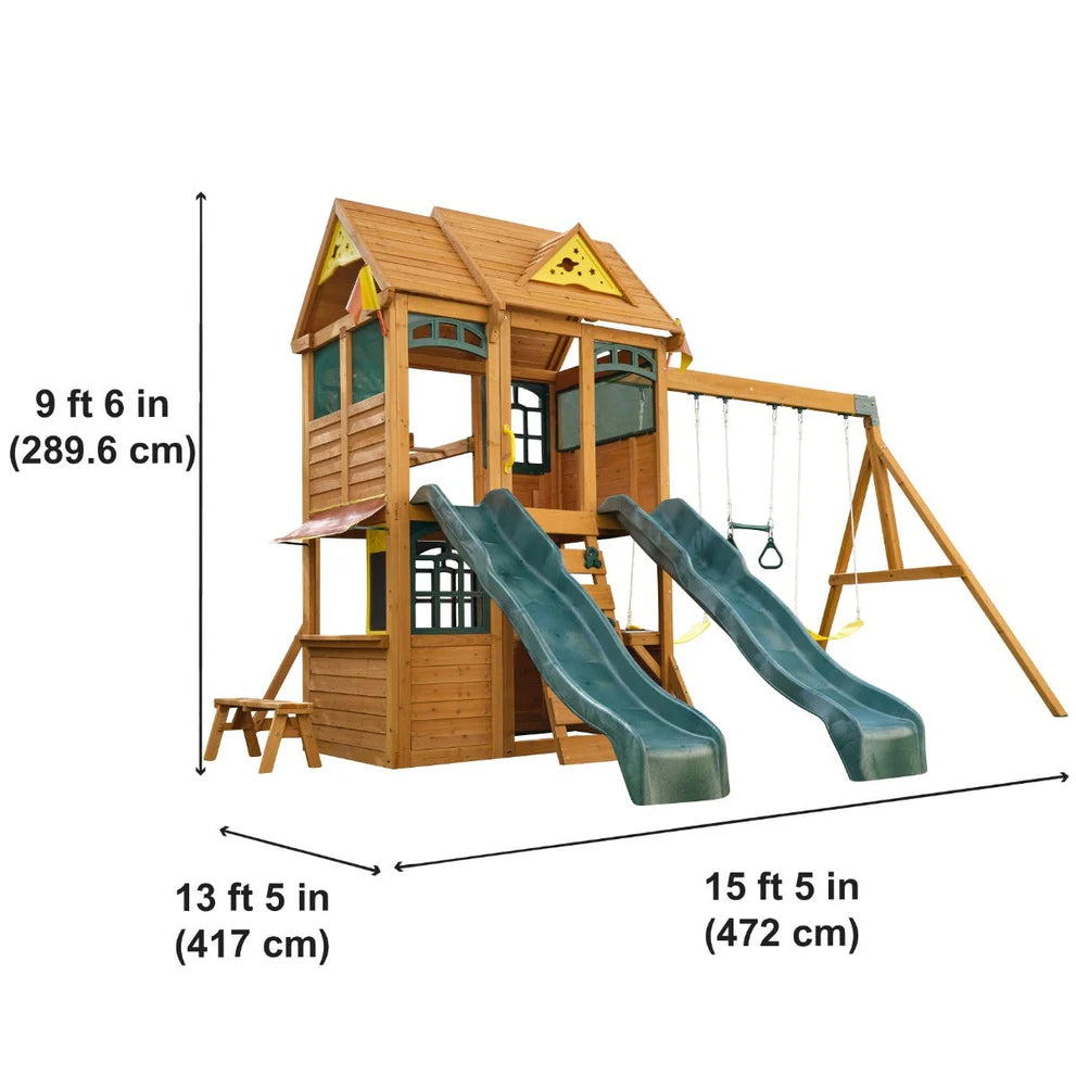 Kidkraft Overland Heights Swing Set - Colorland Toys
