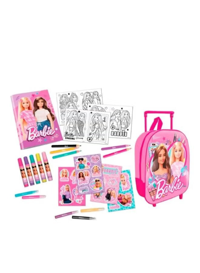 Barbie On The Go Activity Set - Colorland Toys