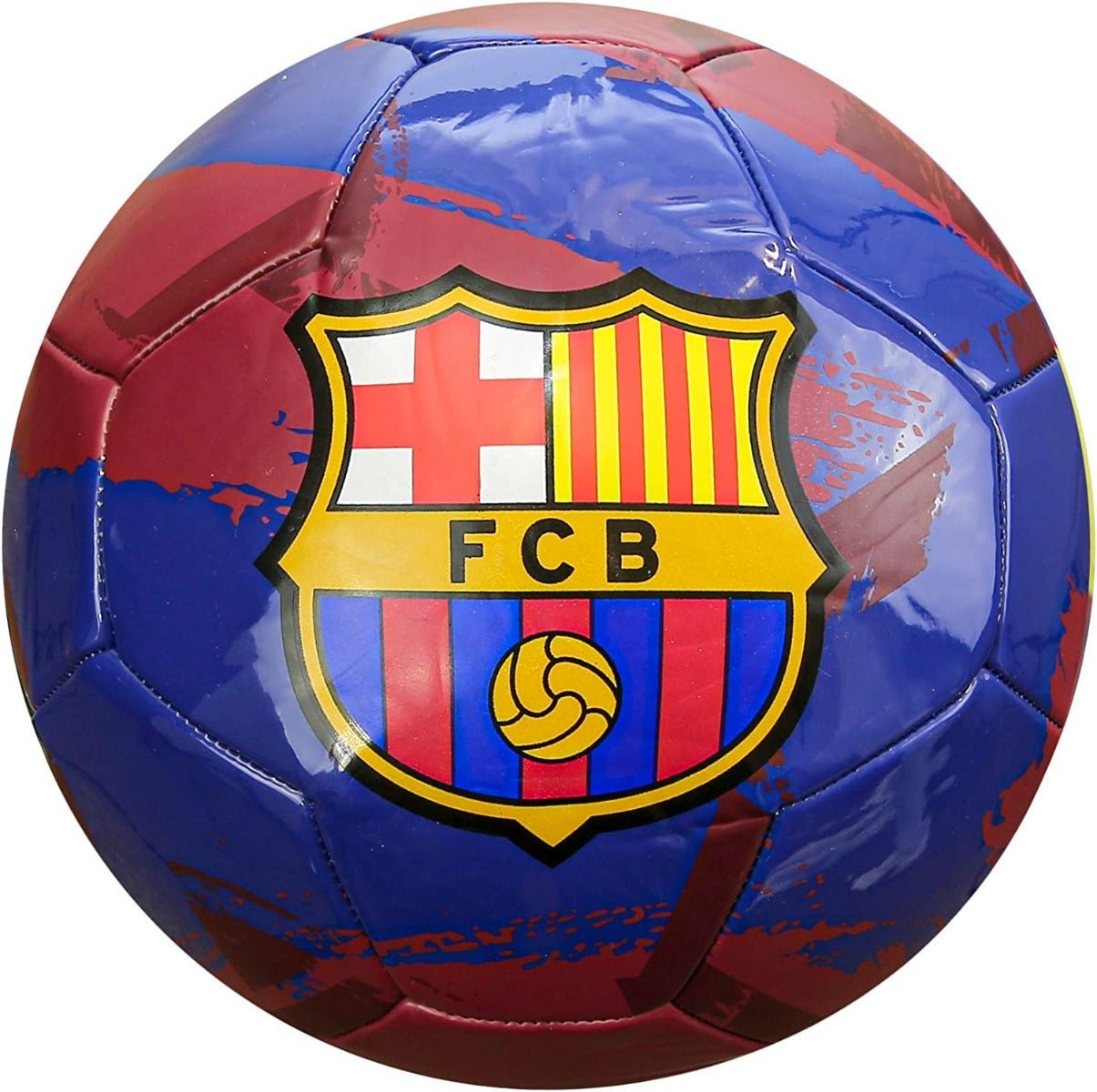 FC Barcelona Football Size 5 Red/Blue - Colorland Toys