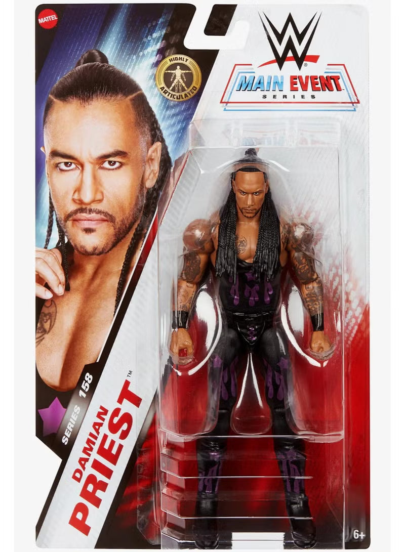 WWE Main Event Series Damian Priest Action Figure JGD41 - Colorland Toys
