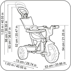 Feber Evo Pedal Trike Plus 8010946 - Colorland Toys