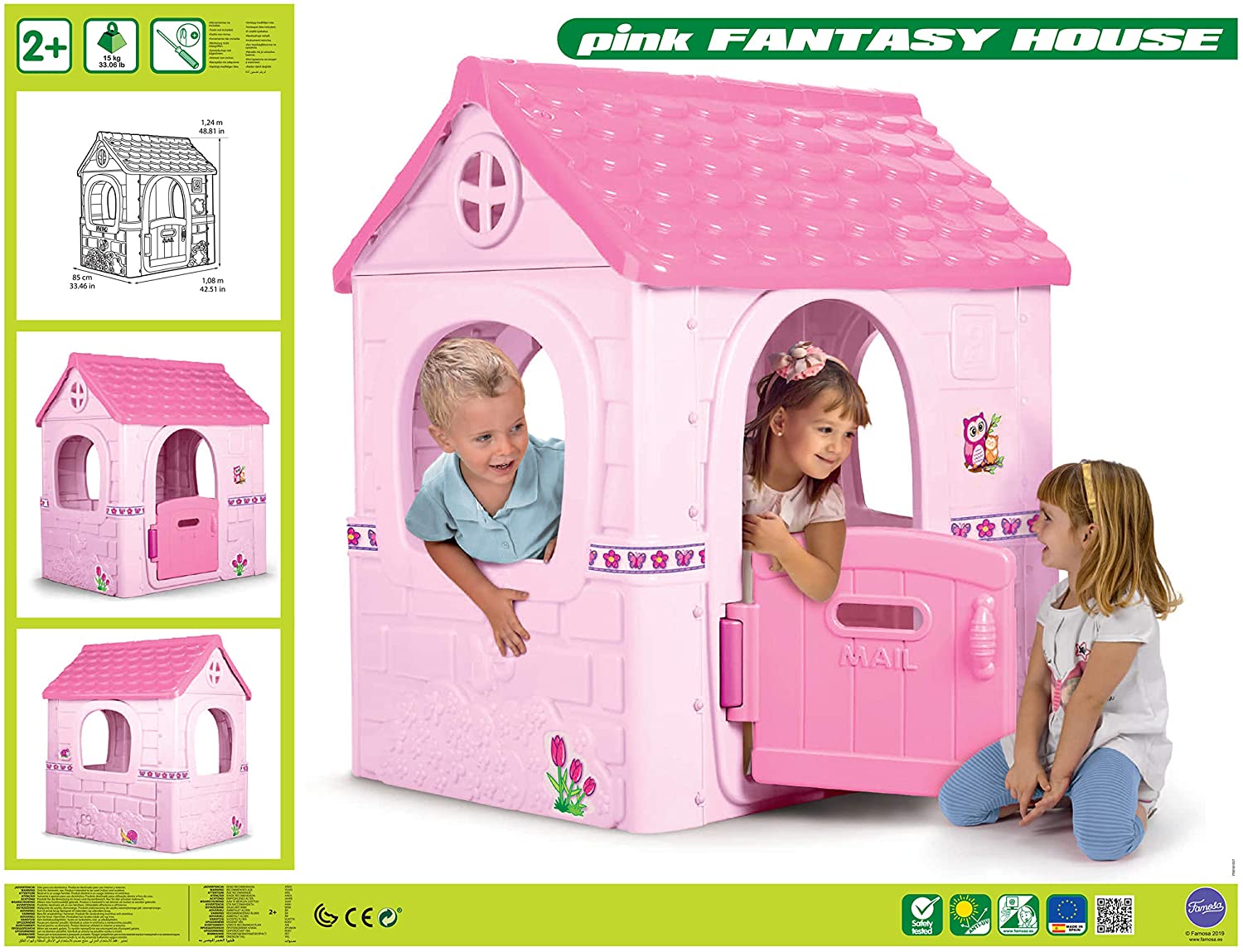 Feber Pink Fantasy House 800012222 - Colorland Toys
