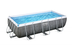 Bestway Power Steel Rectangular Pool Set 4.04m x 2.01 56721 - Colorland Toys