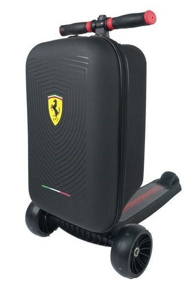Ferrari Luggage Foldable Scooter Black FXA66 - Colorland Toys