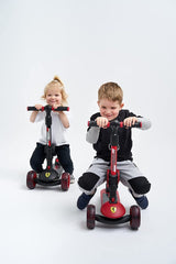 Ferrari Scooter with Adjustable Height Black FXK108 - ZD - Colorland Toys