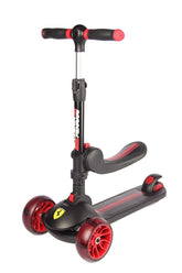 Ferrari Scooter with Adjustable Height Black FXK108 - ZD - Colorland Toys