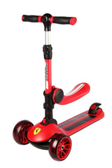 Ferrari Scooter with Adjustable Height Red FXK108 - ZD - Colorland Toys