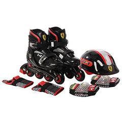 Ferrari Skate Inline Set Black 33 - 36 FK7 - 1 - Colorland Toys