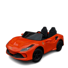 Ferrari Styled Kids Ride On Car 24V Orange YT - DPC - Colorland Toys