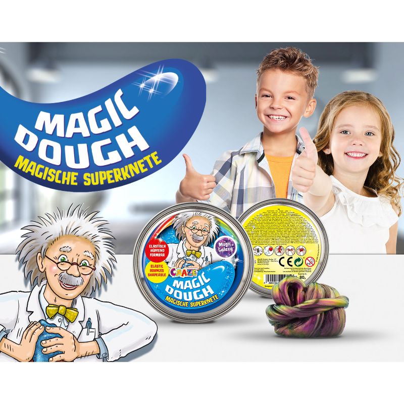 CRAZE Magic Dough Doc Brown Edition 58856 - Colorland Toys