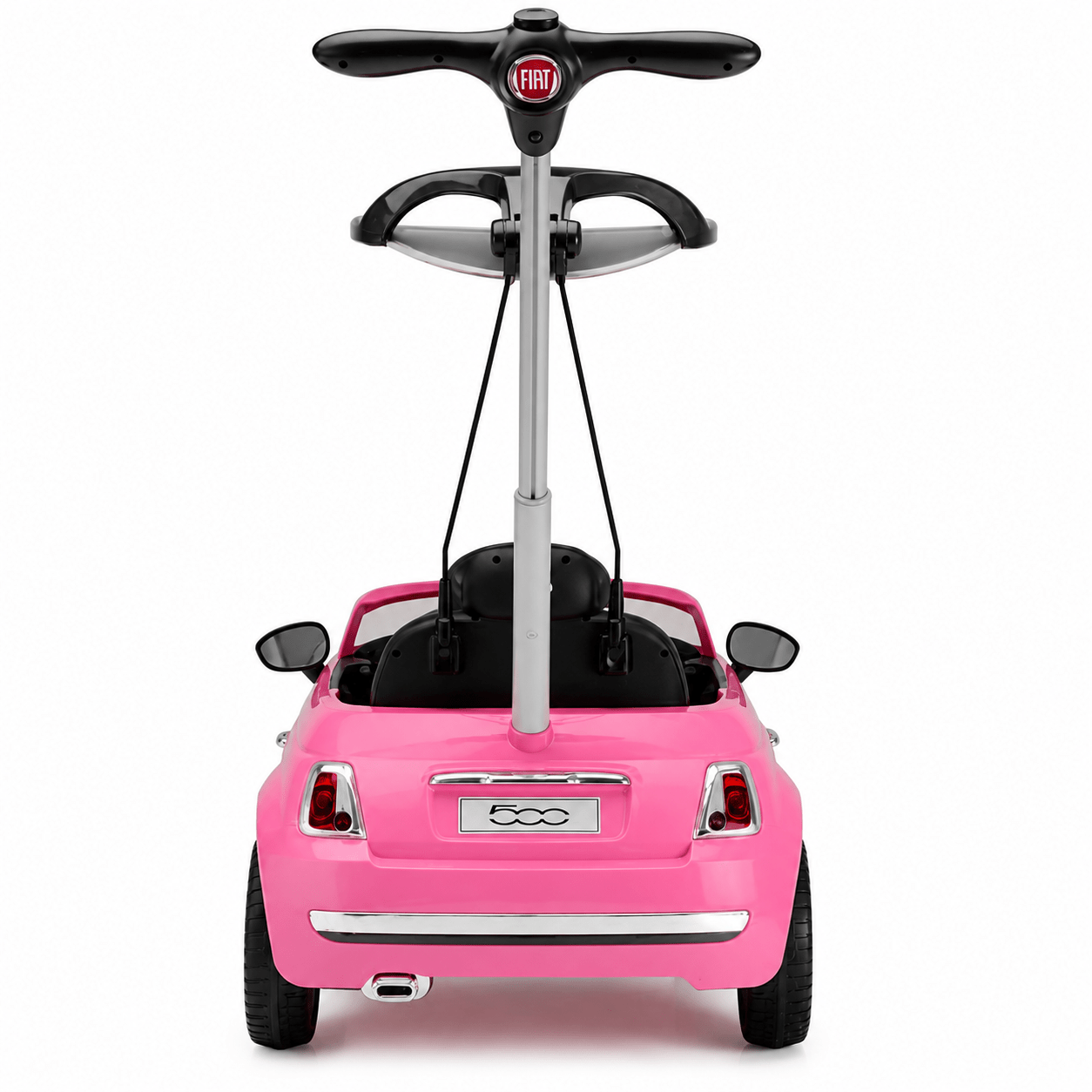 FIAT 500 Push Car With Shade Pink 3622C - Colorland Toys