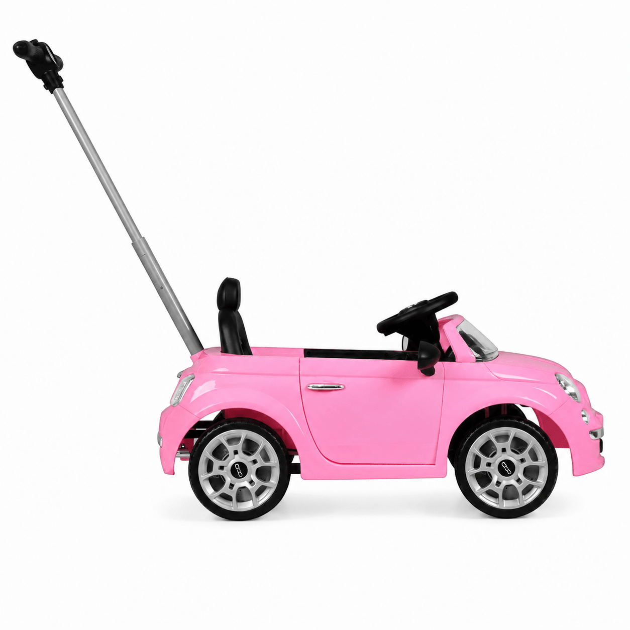 FIAT 500 Push Car With Shade Pink 3622C - Colorland Toys