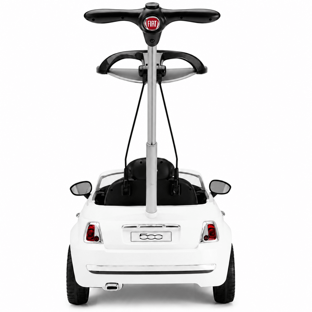FIAT 500 Push Car With Shade White 3622C - Colorland Toys