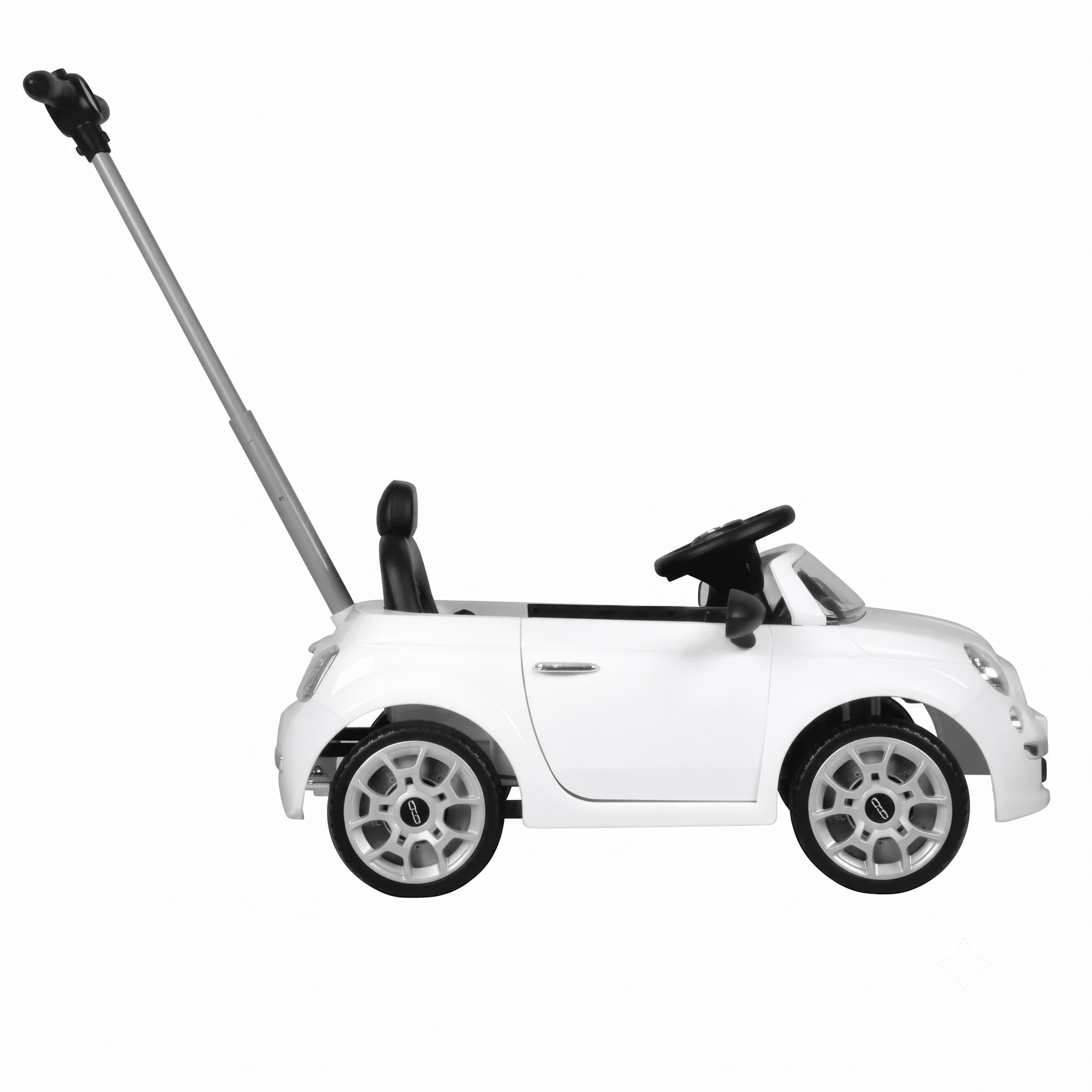 FIAT 500 Push Car With Shade White 3622C - Colorland Toys