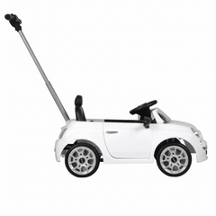 FIAT 500 Push Car With Shade White 3622C - Colorland Toys