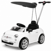 FIAT 500 Push Car With Shade White 3622C - Colorland Toys