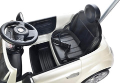 FIAT 500 Pushing Car White 3622 - Colorland Toys