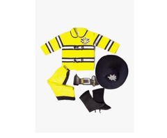Fireman Costume 2 - 3Y/O - Colorland Toys