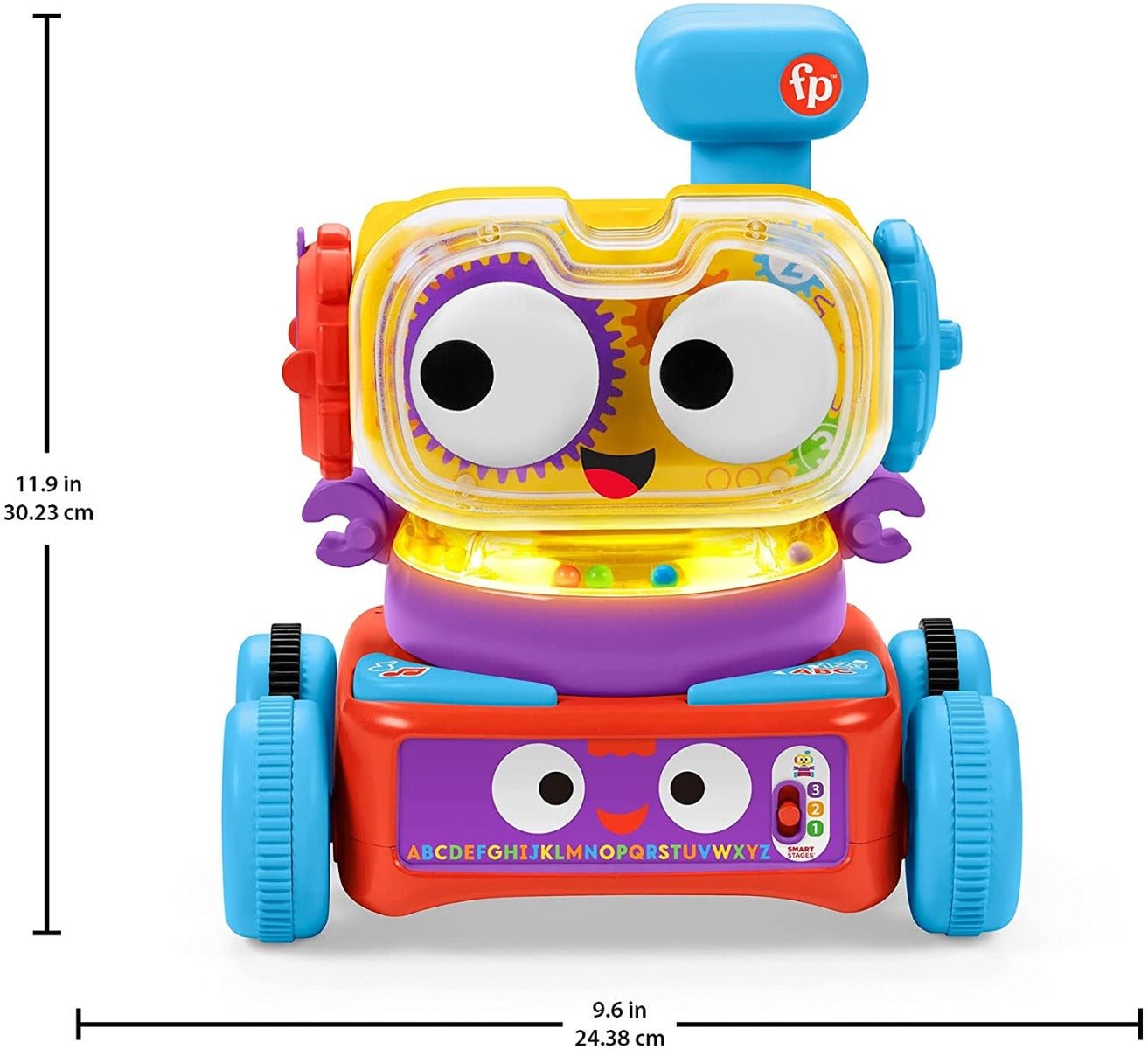 Fisher Price 4 - in - 1 Ultimate Learning Bot HBB04 - Colorland Toys