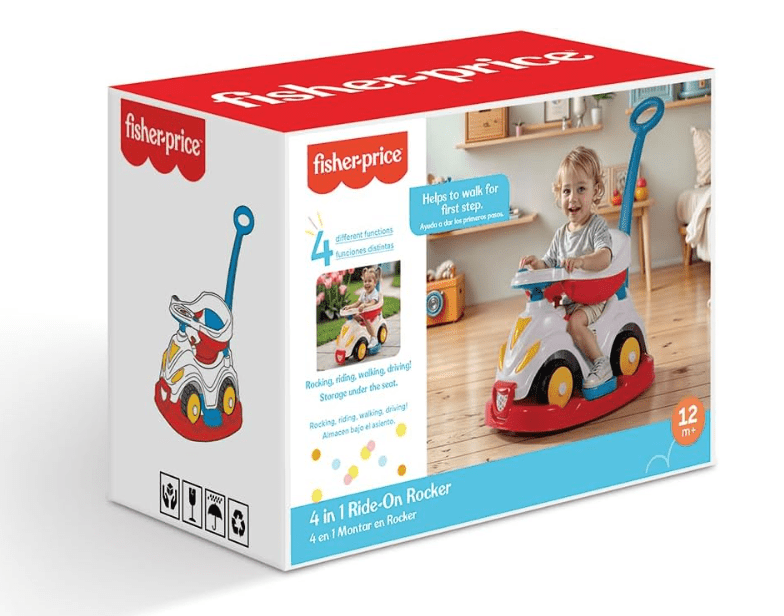 Fisher Price 4n1 Ride On Rocker 1812 - Colorland Toys