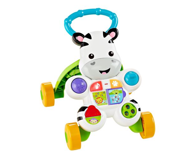 Fisher - Price First Steps Talking Zebra Baby Walker DLD80 - Colorland Toys